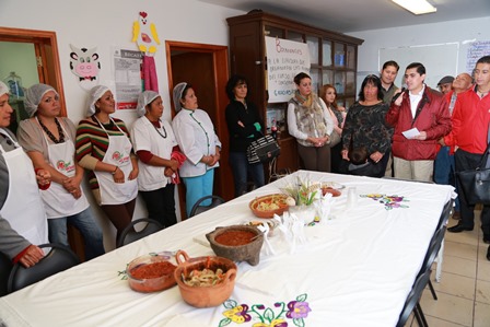 CLAUSURA CARLOS PEÑA CURSO DE EMBUTIDOS Y CONSERVAS EN LA CTM