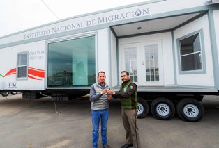 ENTREGAN A FRESNILLO MÓDULO DEL OPERATIVO PAISANO INVIERNO