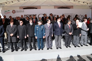 CELEBRAN AUTORIDADES EL 104 ANIVERSARIO DE LA REVOLUCIÓN MEXICANA