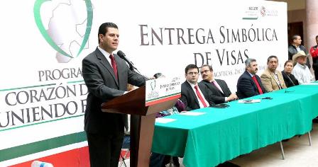 CON LA ENTREGA DE VISAS REUNIRÁ MAR A PADRES E HIJOS MIGRANTES