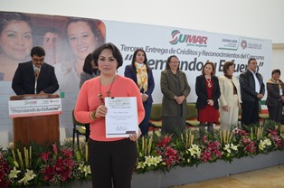 OBTIENE CALERENSE TERCER LUGAR  EN CONCURSO ESTATAL DE MUJERES EMPRENDEDORAS