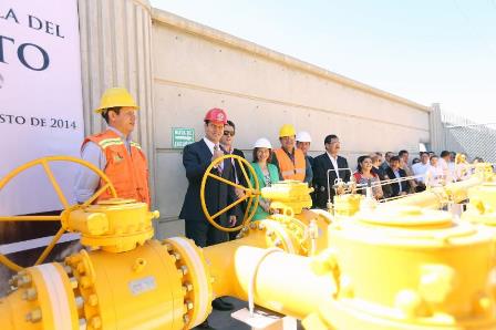 REALIZAN LA INTERCONEXIÓN PARA DOTAR DE GAS NATURAL A EMPRESAS ZACATECANAS