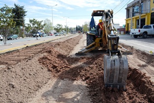 AVANZAN TRABAJOS DE REHABILITACIÓN DEL BOULEVARD SUAVE PATRIA