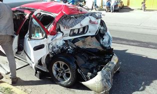 CARAMBOLA DEJA UN HERIDO GRAVE