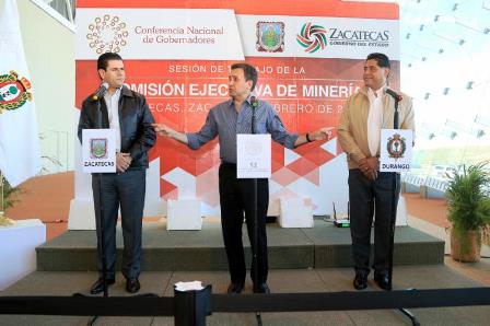ENCABEZA MAR SESIÓN DE TRABAJO DE LA COMISIÓN EJECUTIVA DE MINERÍA