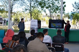 IMPARTE CONFERENCIA “SAMA” Y ECOLOGÍA EN EL ITSF