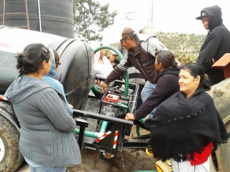 ENTREGA GODEZAC SISTEMA DE ABASTO DE AGUA POTABLE EN JEREZ