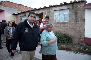 VISITA ROBERTO LUÉVANO COLONIA LA VICTORIA