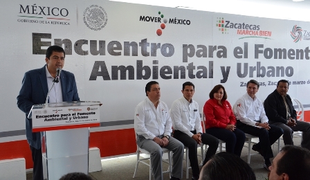 ASISTE ROBERTO LUÉVANO AL ENCUENTRO PARA EL FOMENTO AMBIENTAL Y URBANO