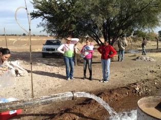 BENEFICIA GODEZAC CON POZO PROFUNDO A HABITANTES DE SAN TADEO EN FRESNILLO