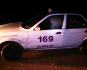 RECUPERA PEP TAXI ROBADO UNA HORA ANTES EN ZACATECAS