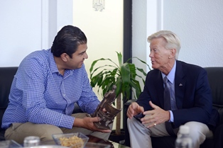 VISITA GUADALUPE ALCALDE DE WOODSTOCK