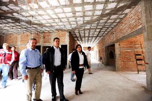 SUPERVISA MAR AVANCES DEL HOSPITAL REGIONAL DE SOMBRERETE