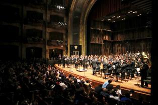 APOTEÓSICO CONCIERTO DE LA BANDA SINFÓNICA DE ZACATECAS EN EL PALACIO DE BELLAS ARTES