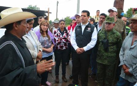 LOGRA MAR ANTE SEGOB DECLARATORIA DE EMERGENCIA PARA 12 MUNICIPIOS