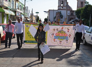 RECIBE CALERA DISTINTIVO  ‘MÉXICO SIN TRABAJO INFANTIL’