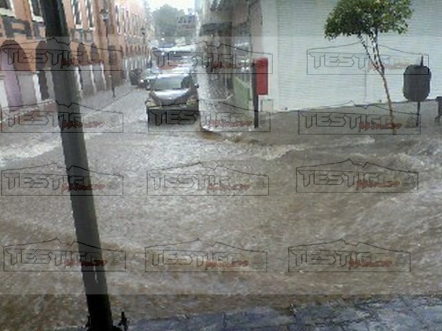 INUNDACIONES POR TORRENCIALES LLUVIAS EN FRESNILLO