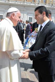 ENVÍA EL PAPA FRANCISCO SALUDOS AL PUEBLO ZACATECANO A TRAVÉS DEL GOBERNADOR MIGUEL ALONSO