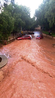 REALIZA PROTECCIÓN CIVIL RECORRIDOS DE VERIFICACIÓN Y APOYO LUEGO DE INTENSA LLUVIA