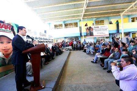 INAUGURA MAR CICLO ESCOLAR 2015 - 2016 EN CALERA