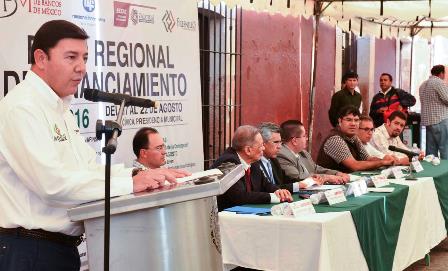 Inaugura GDH el Foro Regional de Financiamiento 2015-2016 en Fresnillo