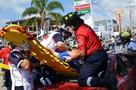 CONMEMORAN CON MEGASIMULACRO DÍA NACIONAL DE LA PROTECCIÓN CIVIL