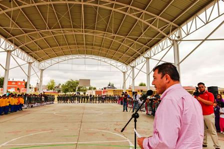 INAUGURA GDH DOMO DE LA ESCUELA FRANCISCO GARCÍA SALINAS