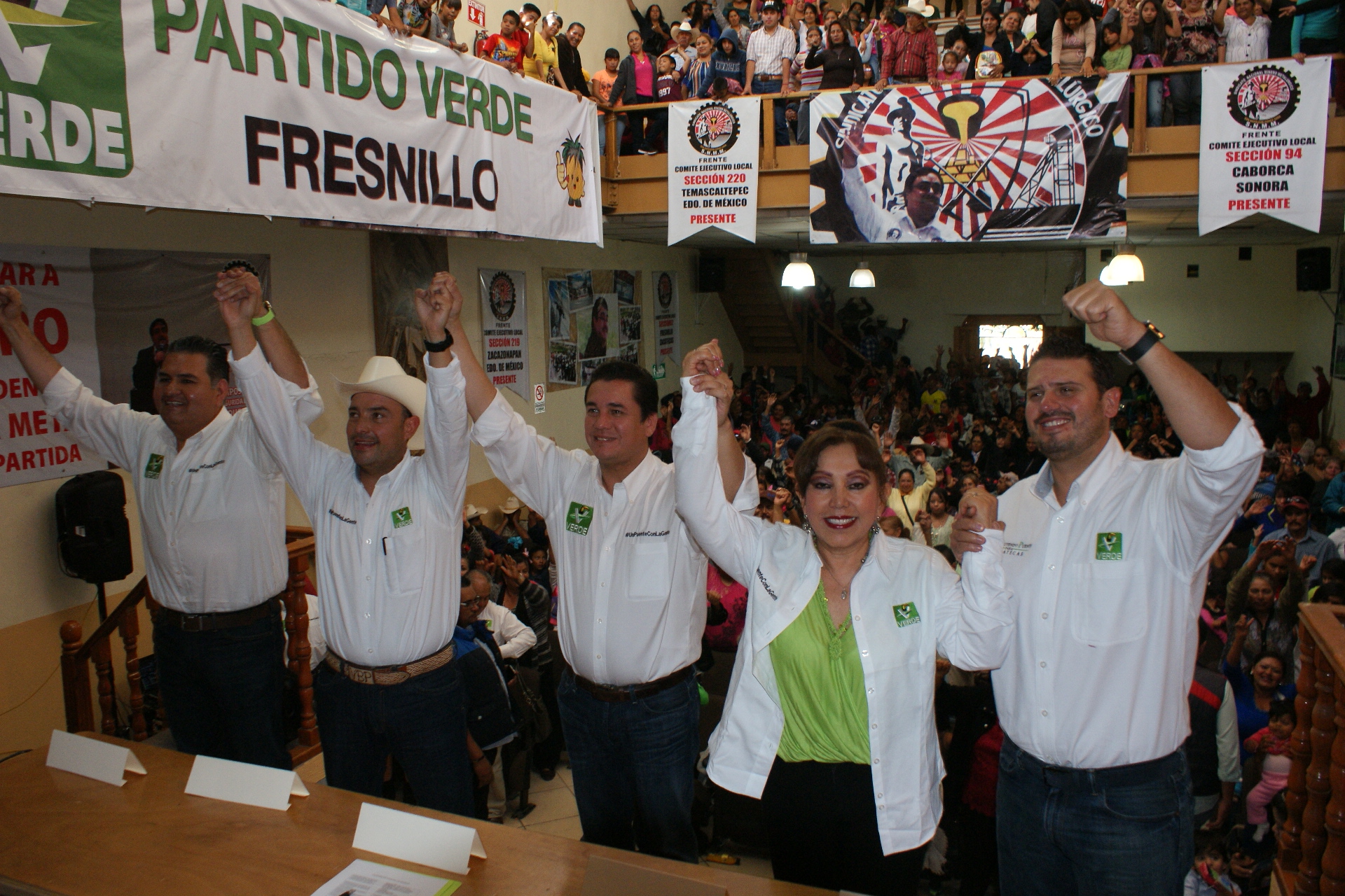 CAMBIO EN EL PARTIDO VERDE