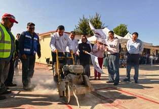 INICIA CONSTRUCCIÓN DE DOMO EN PRIMARIA 11 DE JULIO EN FRESNILLO