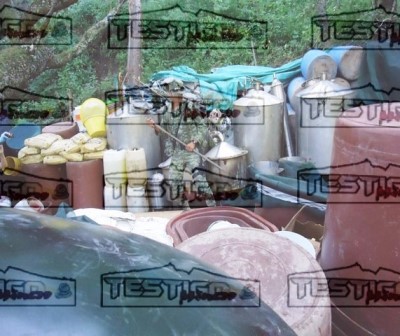 ENCUENTRAN DROGA SINTÉTICA