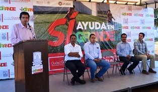 INICIA CONSTRUCCIÓN DE CANCHA DE FÚTBOL RÁPIDO EN LAS QUINTAS