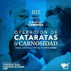 DIF DE JEREZ REALIZA CAMPAÑA DE CATARATAS Y CARNOSIDAD