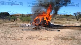 INCINERA LA PGR MÁS DE NUEVE TONELADAS DE NARCÓTICOS EN SONORA