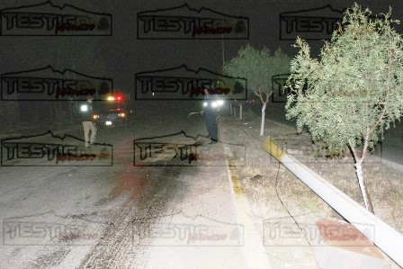 ACCIDENTE CAUSÓ APAGÓN EN FRESNILLO: UN HERIDO