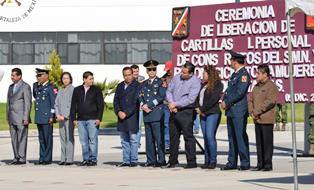 Entregan Cartillas del SMN Clase 96