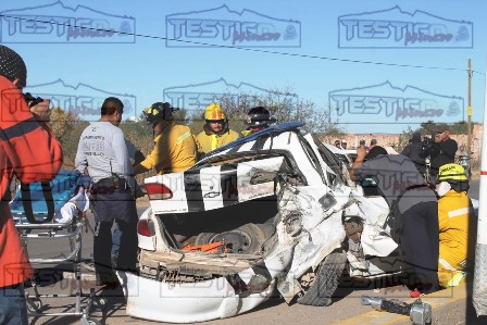 MEGA ACCIDENTE EN CARRETERA A LA ESTACION 4 HERIDOS