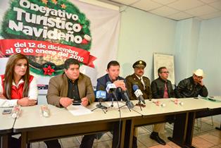 PRESENTA ALCALDE DÉVORA HERNÁNDEZ EL OPERATIVO TURÍSTICO NAVIDEÑO 2015-2016