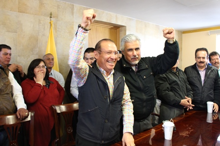 RAFA Y PEDRO SE PROCLAMAN CANDIDATOS DE LA ALIANZA PRD-PAN