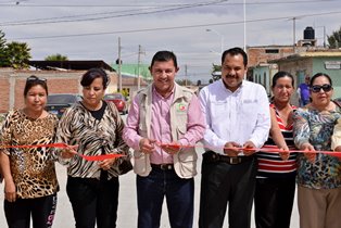 Inaugura Alcalde Dévora Hernández obras del Programa Hábitat