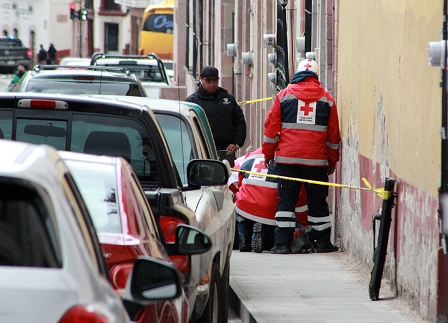 MUERE HOMBRE POR INFARTO EN ALAMEDA GARCÍA DE LA CADENA