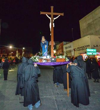 Recorre Procesión del Silencio El Centro Histórico