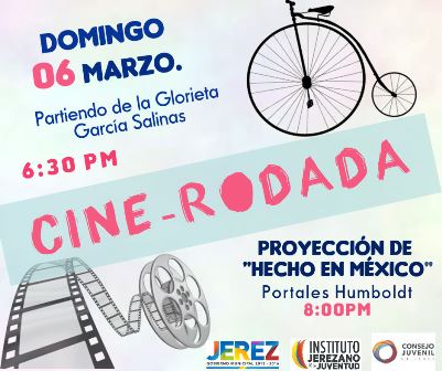 AYUNTAMIENTO JEREZANO REALIZARÁ PRIMER CINE-RODADA