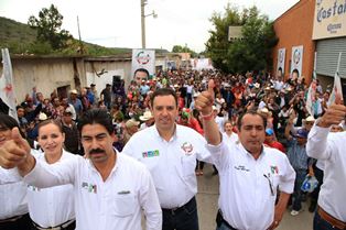 Con el apoyo y confianza de los zacatecanos seré un buen gobernador:Tello