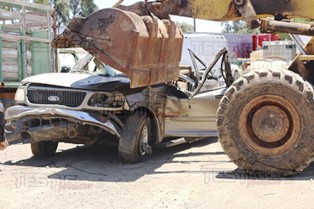EN ZACATECAS, DESTRUYE PGR VEHÍCULOS RELACIONADOS CON DELITOS FEDERALES