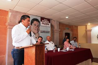 “La Obra Pública en el estado se otorgará a empresarios zacatecanos”: DMA