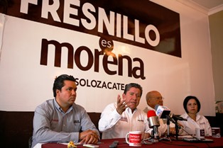 Reducirá David Monreal el salario de los altos funcionarios