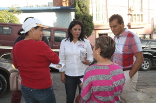 Lupita Medina: La capital quiere más jardines y menos robos