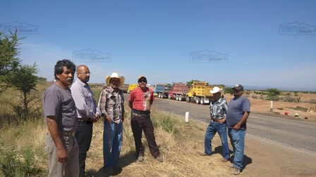 NINGUN HERIDO EN EL CONFLICTO MATERIALISTA