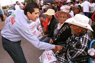 QUE LLUEVA, QUE TRUENE, YA NADA NOS DETIENE, EXPRESA CARLOS PEÑA EN LA