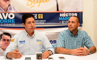 Las problemáticas sociales no son un  juego de votos, como aspirantes debemos actuar con responsabilidad: Tavo de la Torre